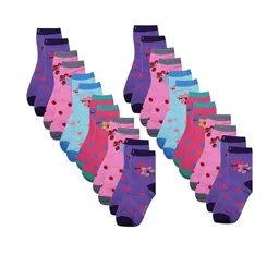 Akeeta Kids Pack Of 12 Printed Calf Length Socks-picture-8