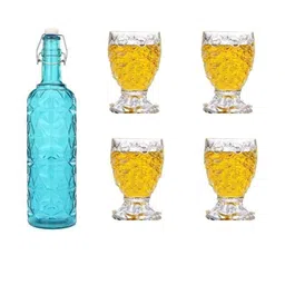 SOMIL Blue Glass Airtight Can Bottle-image-38