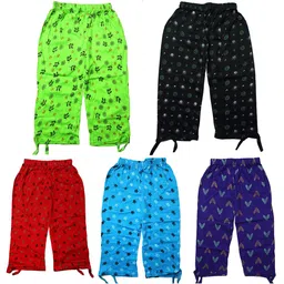 Super Clothing Unisex Kids Printed Capris-36