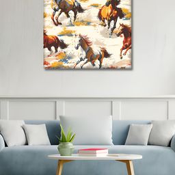 OLIVE TREE White & Brown Floral And Botanical Canvas Wall Paintings-picture-20
