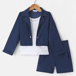 Mark & Mia Girls Top with Shorts-image-24