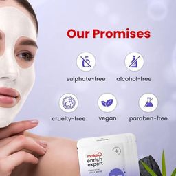 makeo Set Of 10 Enrich Expert Charcoal Extract Sheet Mask image 5