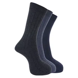 Dollar Men Pack of 3 Free Size Full Length Cotton Socks-picture-41