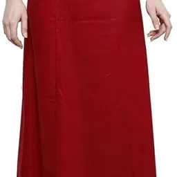 house of common COTTON PETTICOAT MAROON S10 Pure Satin, Pure Silk Petticoat-image-94