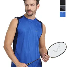FTX Men Pack of 4 Dri-FIT Solid Round Neck T-shirts-picture-41
