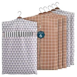 Aura Brown Set of 6 Regular Multi-Utility Organisers-31