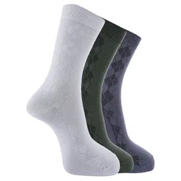 Dollar Men Pack of 3 Free Size Full Length Woolen Socks-image-2