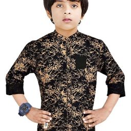 MADE IN THE SHADE Unisex Kids Floral Printed Casual Shirt-image-94