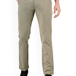 FLAKED Men Smart Easy Wash Cotton Chinos Trousers-picture-3