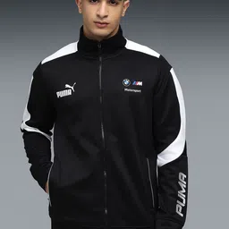 PUMA Motorsport Men Mock Collar Typography Printed Sporty Jacket-picture-19