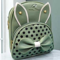 ROYAL CHAALS Geometric Printed Backpacks with Cut Work-image-13