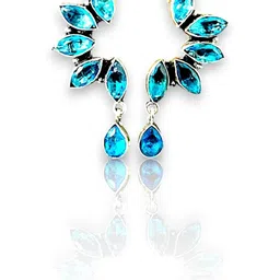 D Glamm Fashion-SPARKLING STYLE Contemporary Drop Earrings-image-77