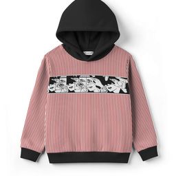 HELLCAT Boys Striped Hooded Sweatshirt-picture-48