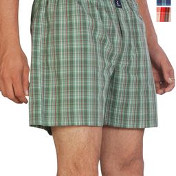 BENOVA Pack Of 3 Checked Pure Cotton Lightweight Boxers - BNV-06-P3-S-image-11