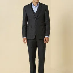 Allen Solly Slim-Fit Single-Breasted Three-Piece Suit-picture-38