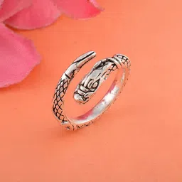 Missmister Unisex Silver Ring-image-31