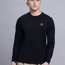 Converse Unisex Drop-Shoulder Sleeves Pockets T-shirt-image-11