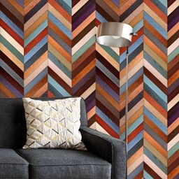 ArtzFolio Printed UV-Resistant Anti-Bacterial Wood Parquet Art Peel & Stick Wallpaper-image-15