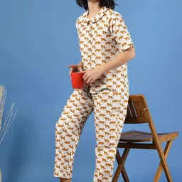 SUNEKH Women Printed Night suit-image-27