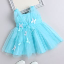 The Magic Wand Girls Fit & Flare Dress-25