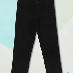 max Boys Solid Mid-Rise Regular Fit Chinos Trousers-image-79