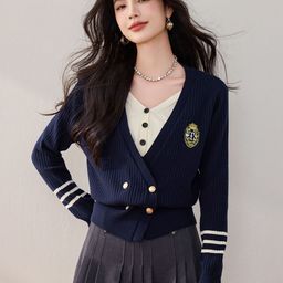 JC Collection Women V-Neck Cardigan-image-83