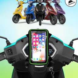 Universal Water Resisant Mobile Holder / Pouch-Bag for All Scooter Scooty Bike Bike Mobile Holder-14
