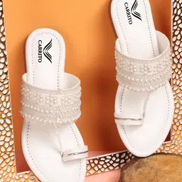 carrito Women One Toe Flats-picture-1