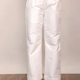 KAORI BY SHREYA AGARWAL Women Relaxed Straight Leg Straight Fit Easy Wash Trousers-image-77