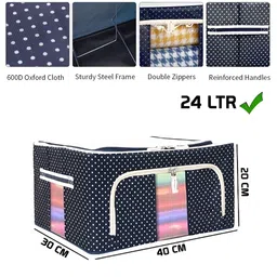Panchhi Store Blue Set of 4 Reusable Multi-Utility Organisers image 5