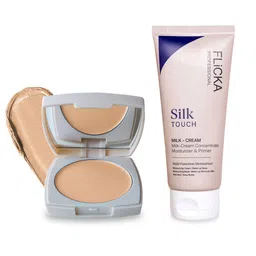 FLiCKA Set Of Matte Compact & Cream Primer - 8.5g - 60g-image-16