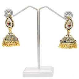 MEMOIR Classic Jhumkas Earrings-15