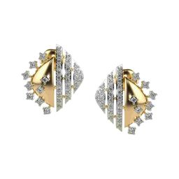 VALANOVA 18K Yellow Gold 0.47 Ct Lab Grown Diamond Earrings-image-69