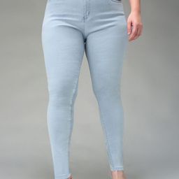 Miss Chase A+ Women Skinny Fit High-Rise Highly Distressed Heavy Fade Jeans-image-64