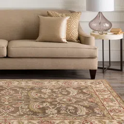 Surya Living Brown Traditional Anti-Skid Woollen Carpet-picture-33