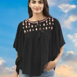 OOTPTAANG Embroidered Kaftan Top-image-64