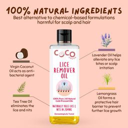 Coco Crush Set Of 2 Lice Remover Oil & Shampoo - 50 ml Each image 2