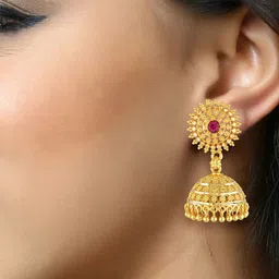 DIVASTRI Contemporary Jhumkas Earrings-picture-40