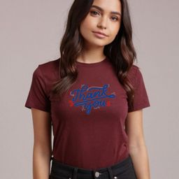 Moda Rapido Typography Printed Short Sleeves Cotton T-shirt-image-60