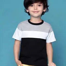 Luke & Lilly Boys Colourblocked Applique T-shirt-image-13