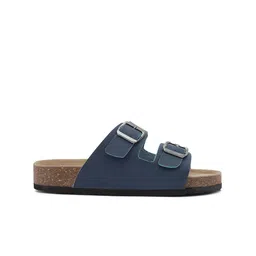 HF JOURNEY Open Toe Flats With Buckles image 3