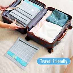 Kuber Industries Grey Set of 4 Regular Multi-Utility Organisers image 4