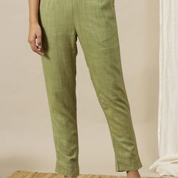 AURELIA Women Slim Fit Trousers-image-67