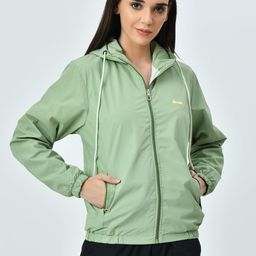 SMSHOPMORE Women Lightweight Running Bomber with Patchwork Jacket-image-45