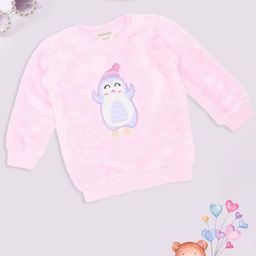 Pantaloons Baby Girls Embroidered Round Neck Long Sleeve Sweatshirt-picture-23