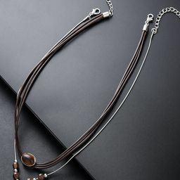 StyleCast x Revolte Women Enamelled Minimal Artificial Beads Chain-33