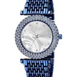 Miss Perfect Women Embellished Round Dial & Textured Straps Analogue Watch ar1122-picture-6