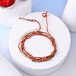 Aapno Rajasthan Rakhi Greeting Card & Roli Chawal-image-67