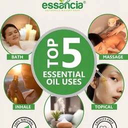 essancia White & Green Unwind Aroma Oil Diffuser Refill Pack image 5