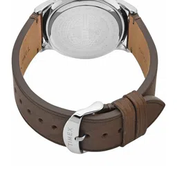 Timex Men Round Dial & Leather Straps Analogue Chronograph Watch TWEG26502 image 5